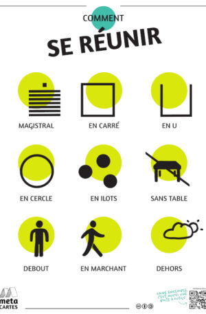 Affiches salles de réunion Faire Ensemble (lot de 3)